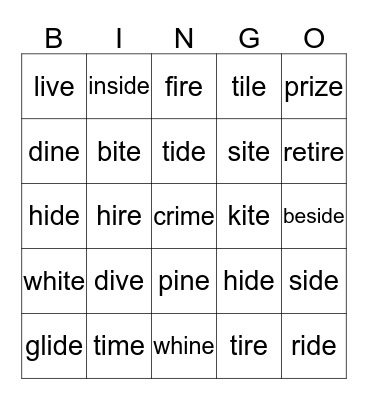 Dive into the Waves Bingo Card