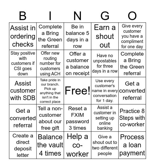 ROCK RD ROCKS Bingo Card