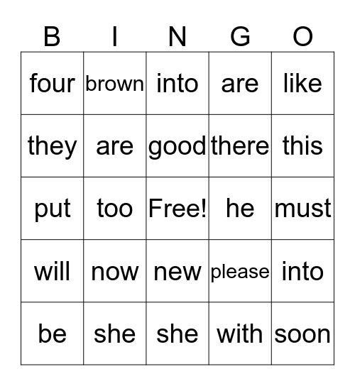 PLL 3.1/3.2 Bingo Card