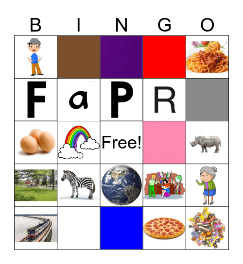 Signing Bingo! Bingo Card