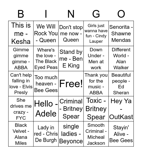 Lorikeet Centre's Weekly Bingo Card