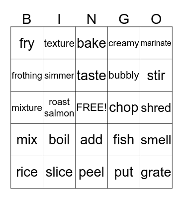 bingo time Bingo Card