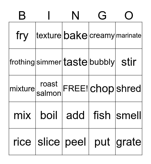 bingo time Bingo Card