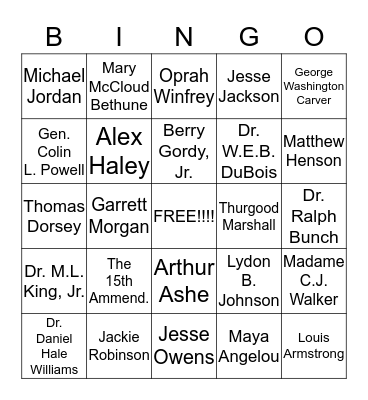 MURFREESBORO CITY SCHOOLS Bingo Card