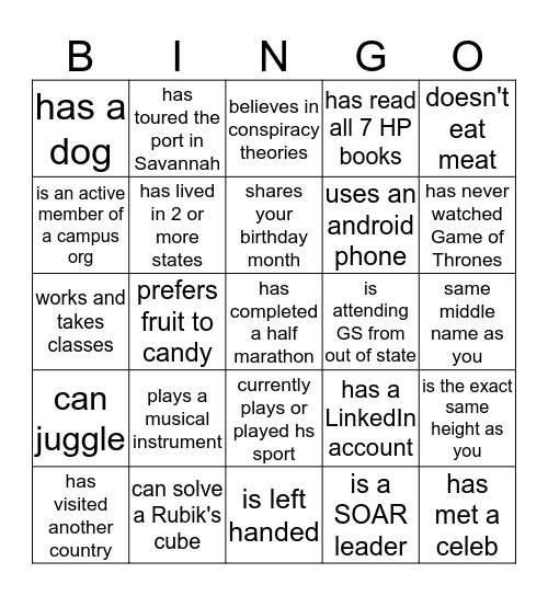 Galentine's Day Bingo  Bingo Card