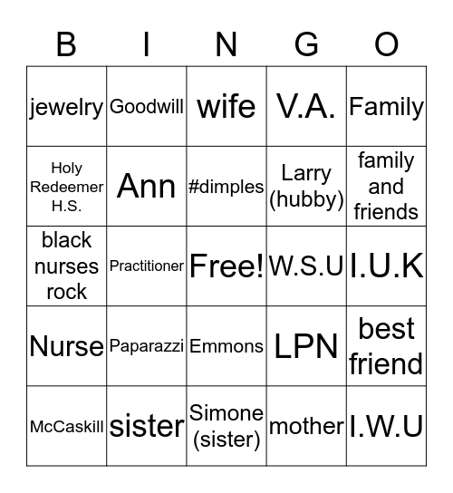 HAPPY BIRTHDAY KAROL Bingo Card
