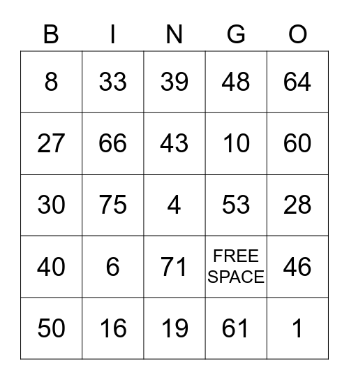 HAPPY BIRTHDAY SISTER! Bingo Card