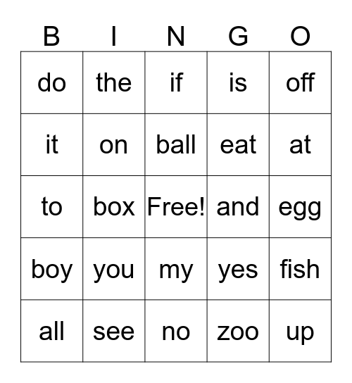 Makai the amazing reader Bingo Card
