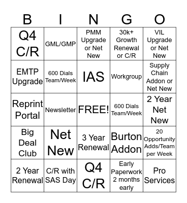 Q2 HT  - NCVI BINGO Card