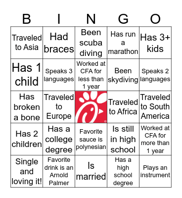 Windward Parkway Leader Launch Bingo Card