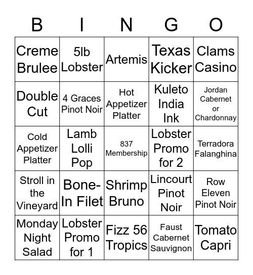 Palm 06.10.14 Bingo Card