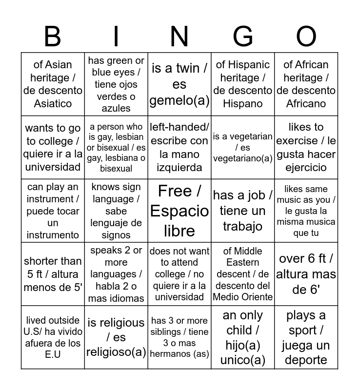 Diversidad de Variantes de Bingo