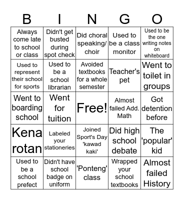 IVEC 2020 Bingo Card