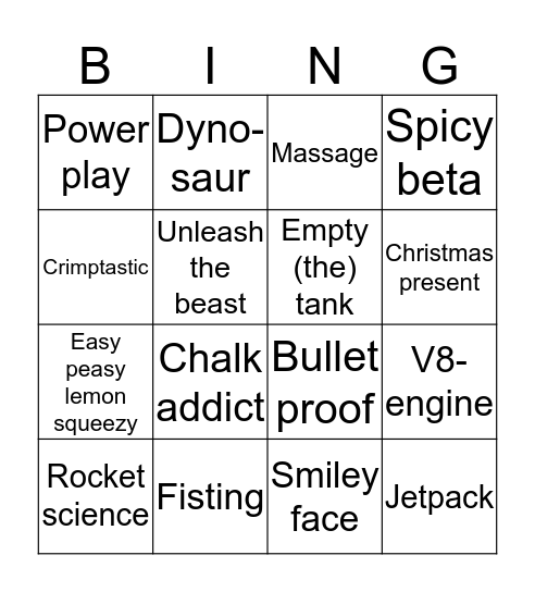 Dockmasters BINGO Card
