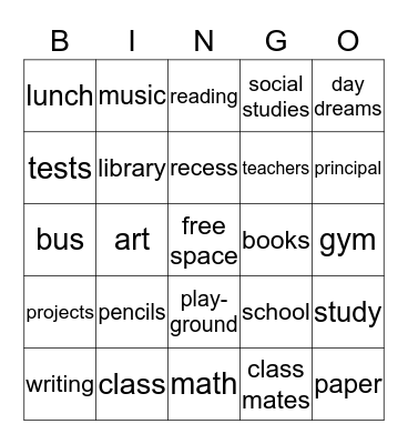 CENTRAL HIGH SCHOOL - 50TH REUNION Bingo Card