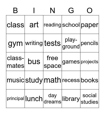 CENTRAL HIGH SCHOOL - 50TH- CLASS  REUNION Bingo Card