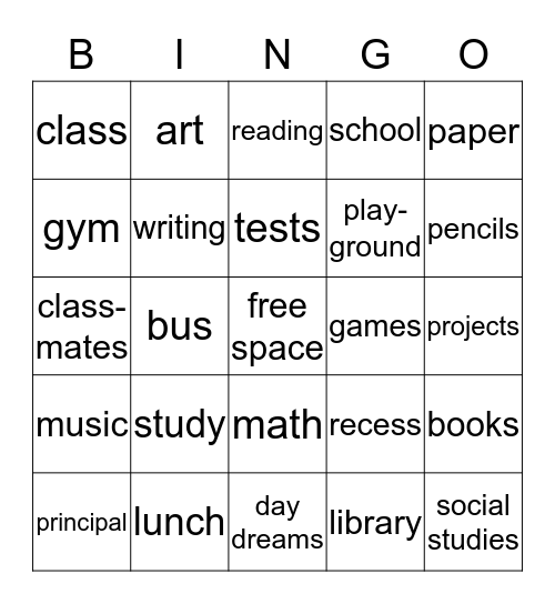 CENTRAL HIGH SCHOOL - 50TH- CLASS  REUNION Bingo Card