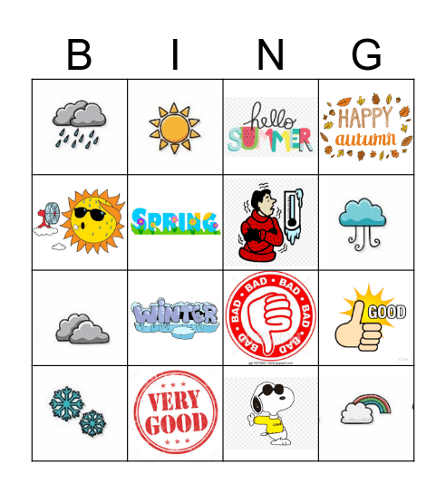 weather.bingo Card