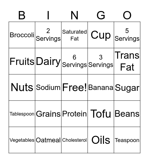 Bingo Nutrition Facts