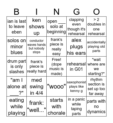 JCWbingO Card