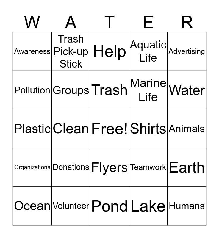 life-below-water-awarness-bingo-card