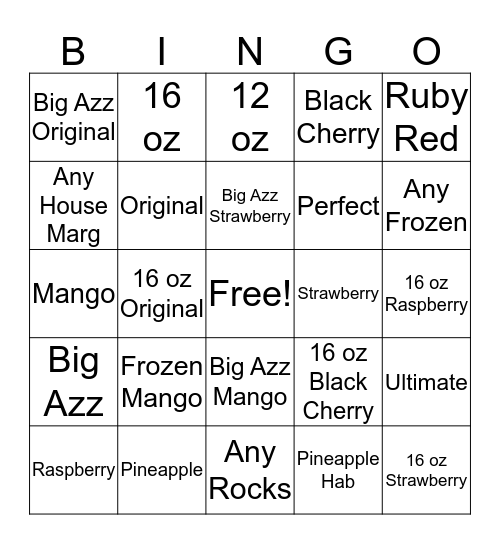 Floater Bingo! Bingo Card