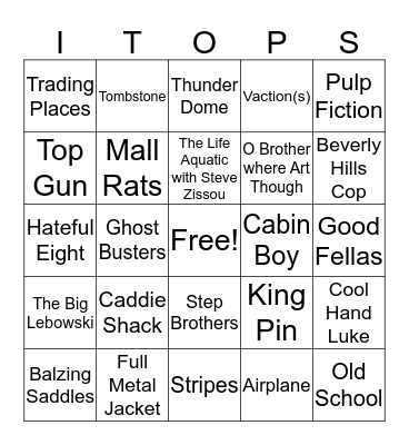 IT Ops Bingo Card