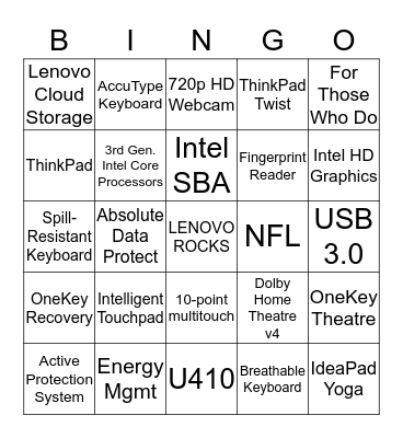 People BINGO Card