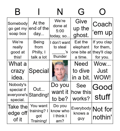 Stinsonism Bingo Card