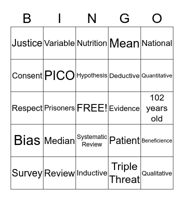 Summer Enrichment Program 2014 Bingo Card