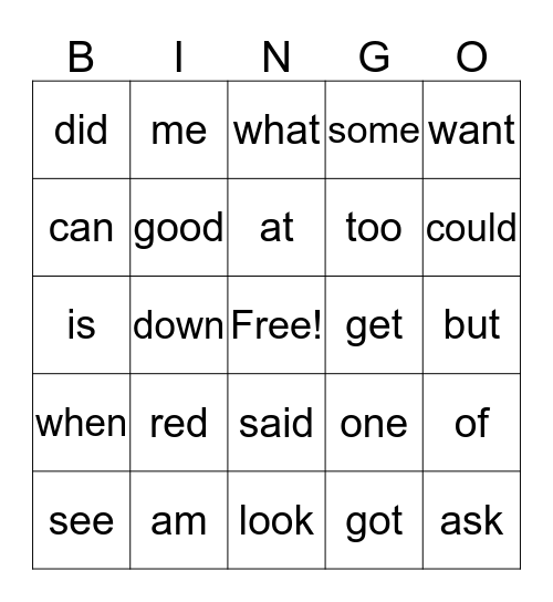 Bingo for Books Bingo Card