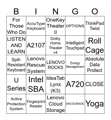 People BINGO Card