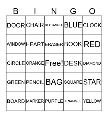 Week 6 BINGO Card