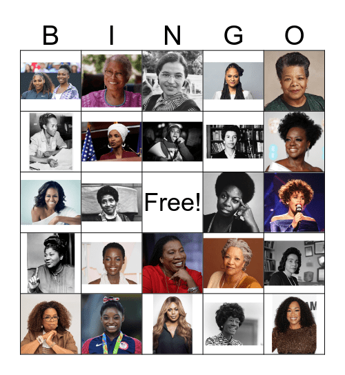 Black History Month Bingo Card - Black History Month Bingo 