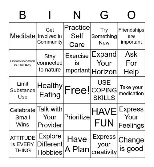 Change Bingo Card