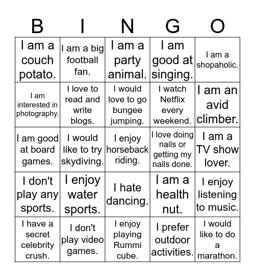 Rijn IJssel Bingo Card