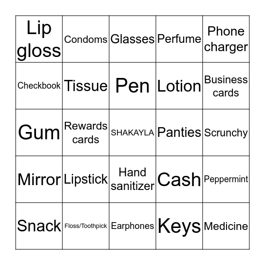 BRUNCH & BUBBLY Bingo Card