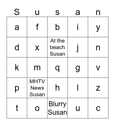 HAPPY BIRTHDAY BINGO Card