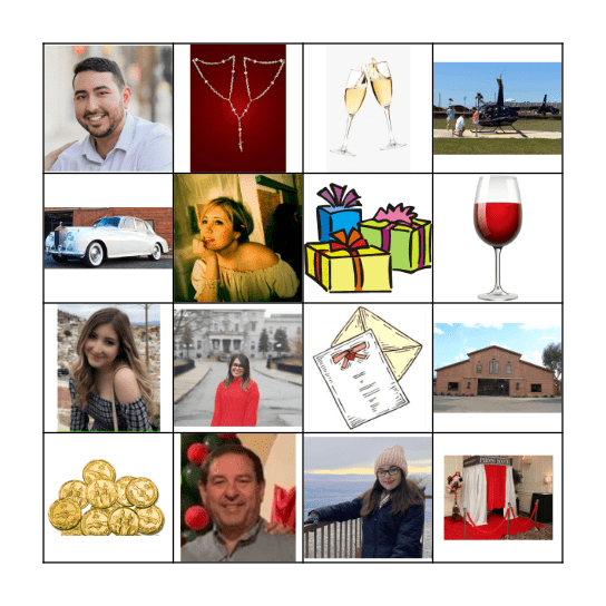 Despedida de Veronica Giselle Bingo Card