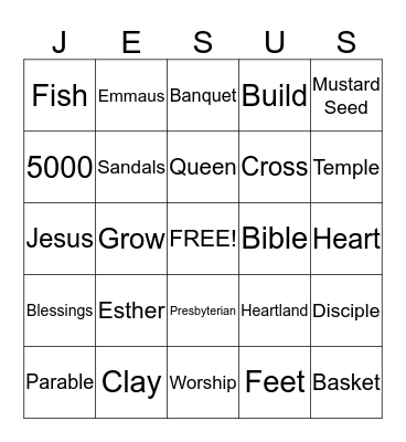 Workshop Of Wonders Bingo Card
