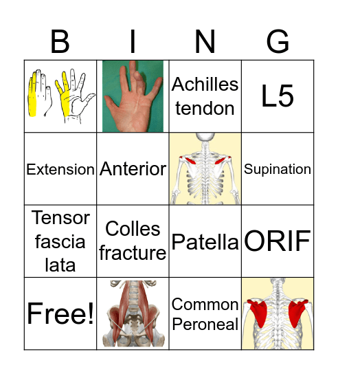 SWOC Bingo 2020 Bingo Card