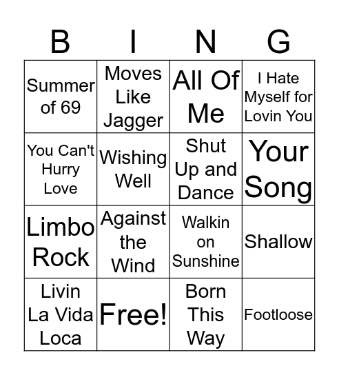 Southpointe "BING" Bingo Card