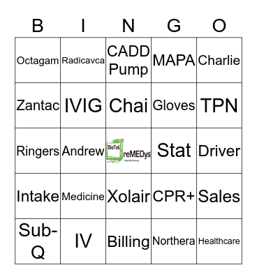 BioTek Bingo Card