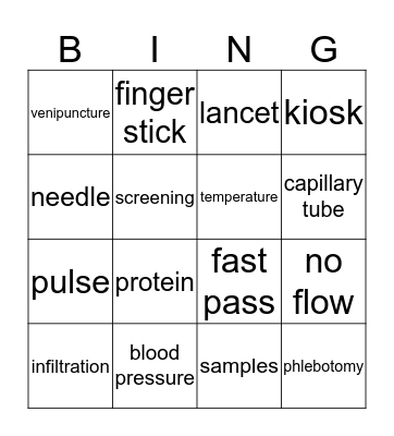West Covina Bingo  Bingo Card