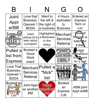 Business Bingo Card
