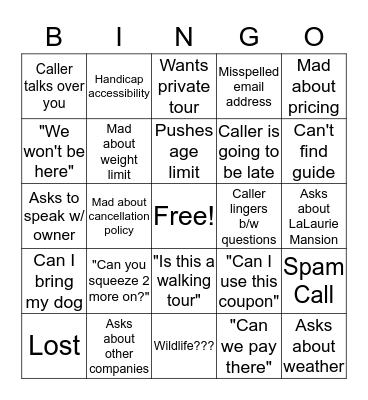 Bullshit Bingo Card