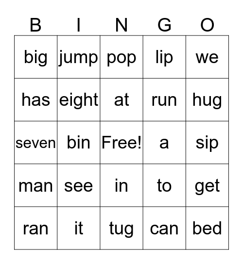 Apple List 2 Bingo Card