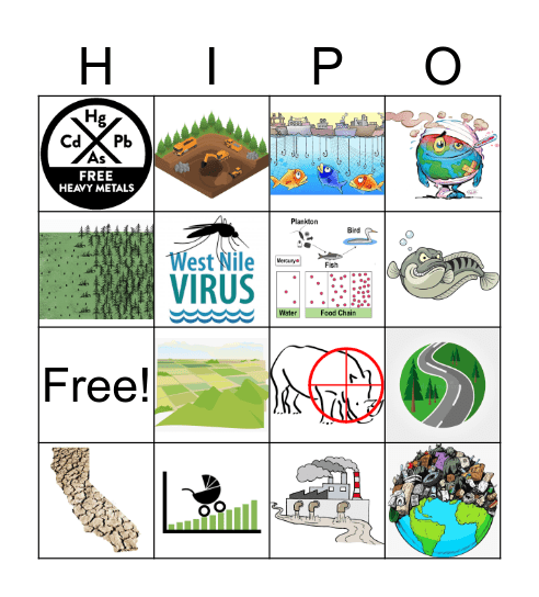 Eco Bingo Card
