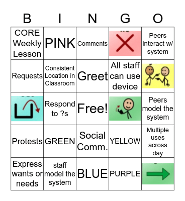 AAC @ CECC Bingo Card