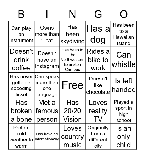 MHSPP Bingo Card